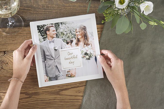 Créez l'album photo de votre mariage